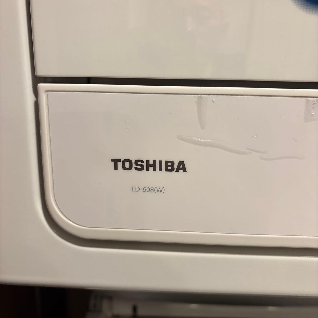 東芝 ED-608-W 衣類乾燥機 乾燥容量6kg