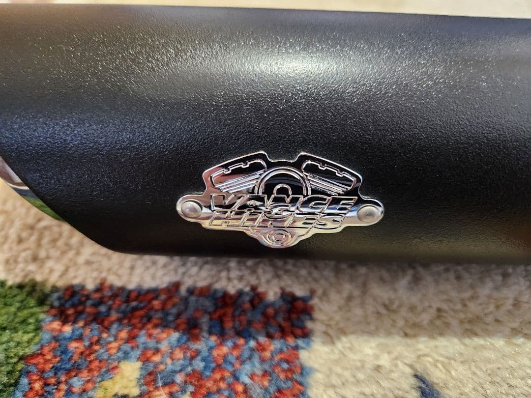 【ハーレー】 ソフテイル ツインスラッシュ スリップオン & 別売消音バッフル