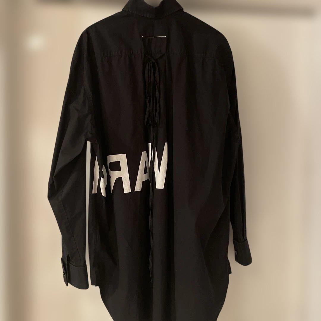 【最終値下げ】MM6 ブラック長袖シャツ