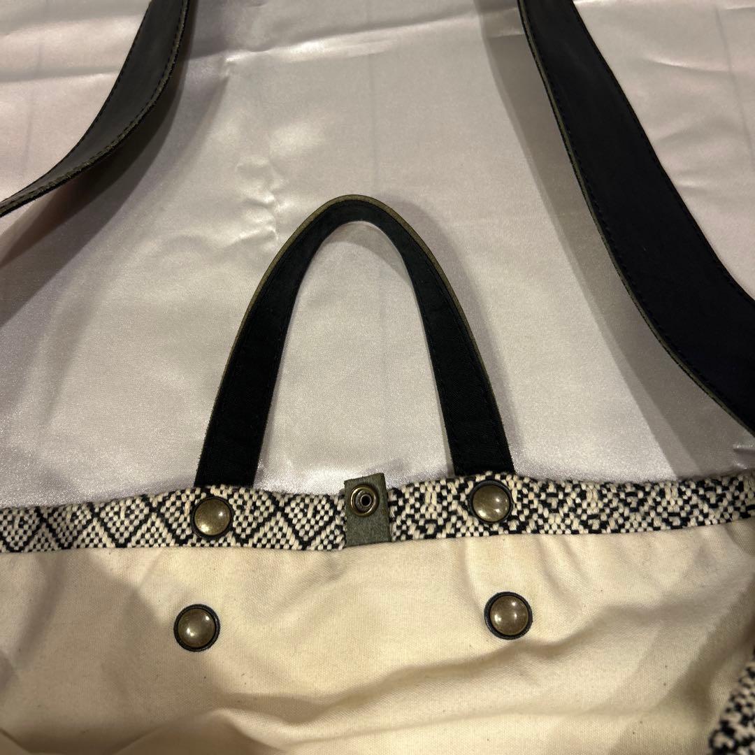 トロワトン手織り2wayバック