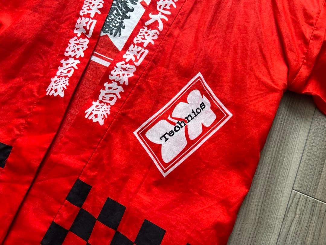 70’s Japan Vintage ナショナル Technics 販促用法被