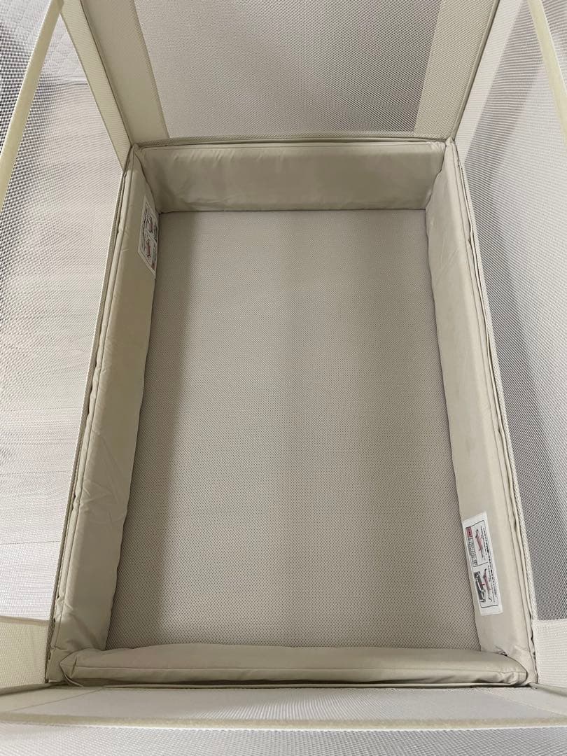 美品✨Aprica ココネルエアー AB ホワイトグレー　未使用収納袋付き