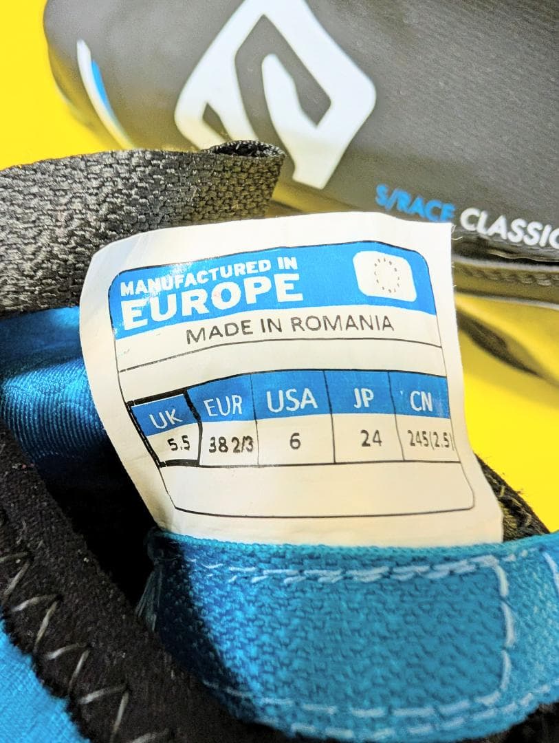 クロスカントリースキーブーツ新品未使用　EU38