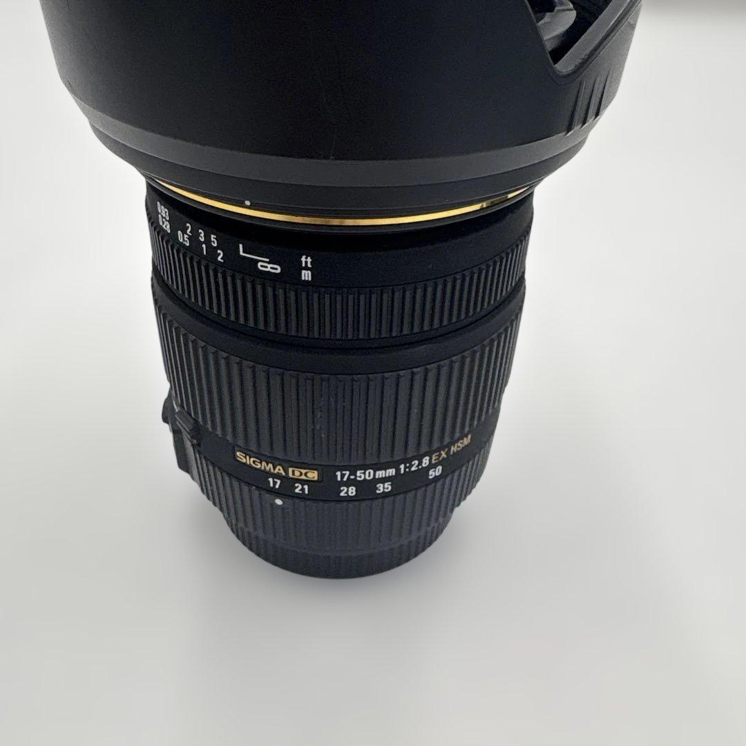 SIGMA 17-50mm F2.8 EX DC OS HSM 望遠レンズ