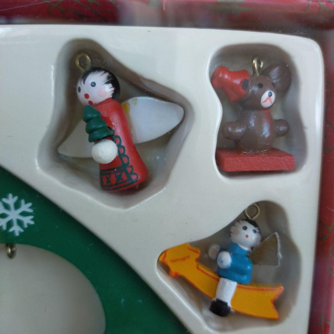 未使用 キティ ウッド クリスマス リース 専用箱付き