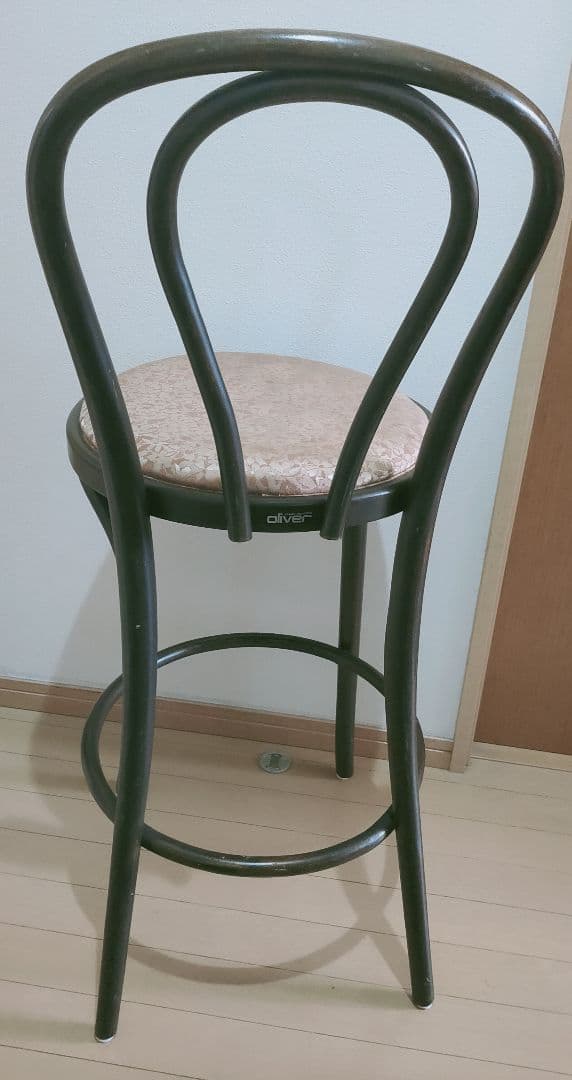 ♪オリバーOliver ハイチェア 曲がり木 カウンター チェア 送料無料 ♪