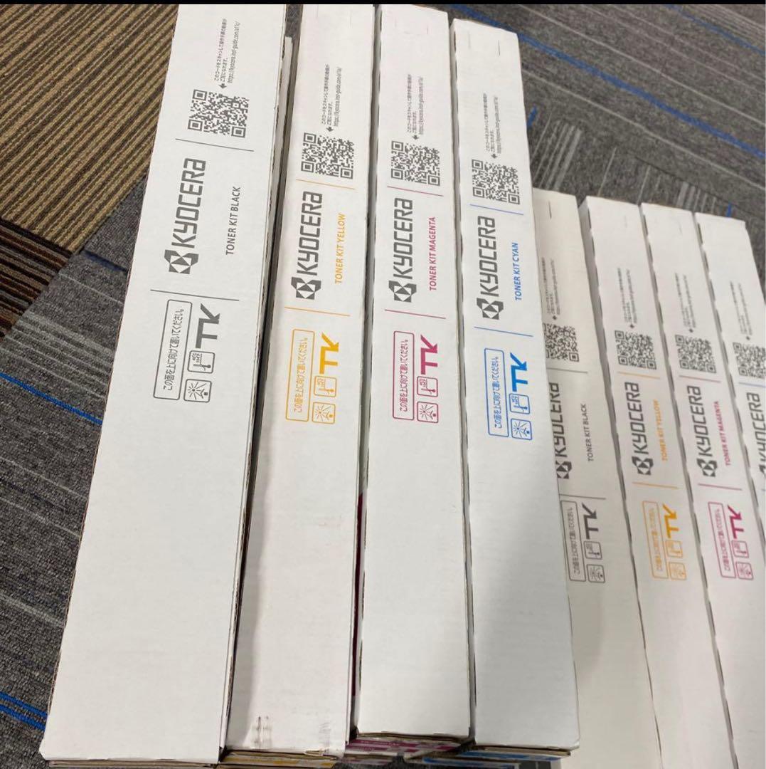 純正未使用未開封4色セット★京セラTK-8801 トナーカートリッジ書き込み有