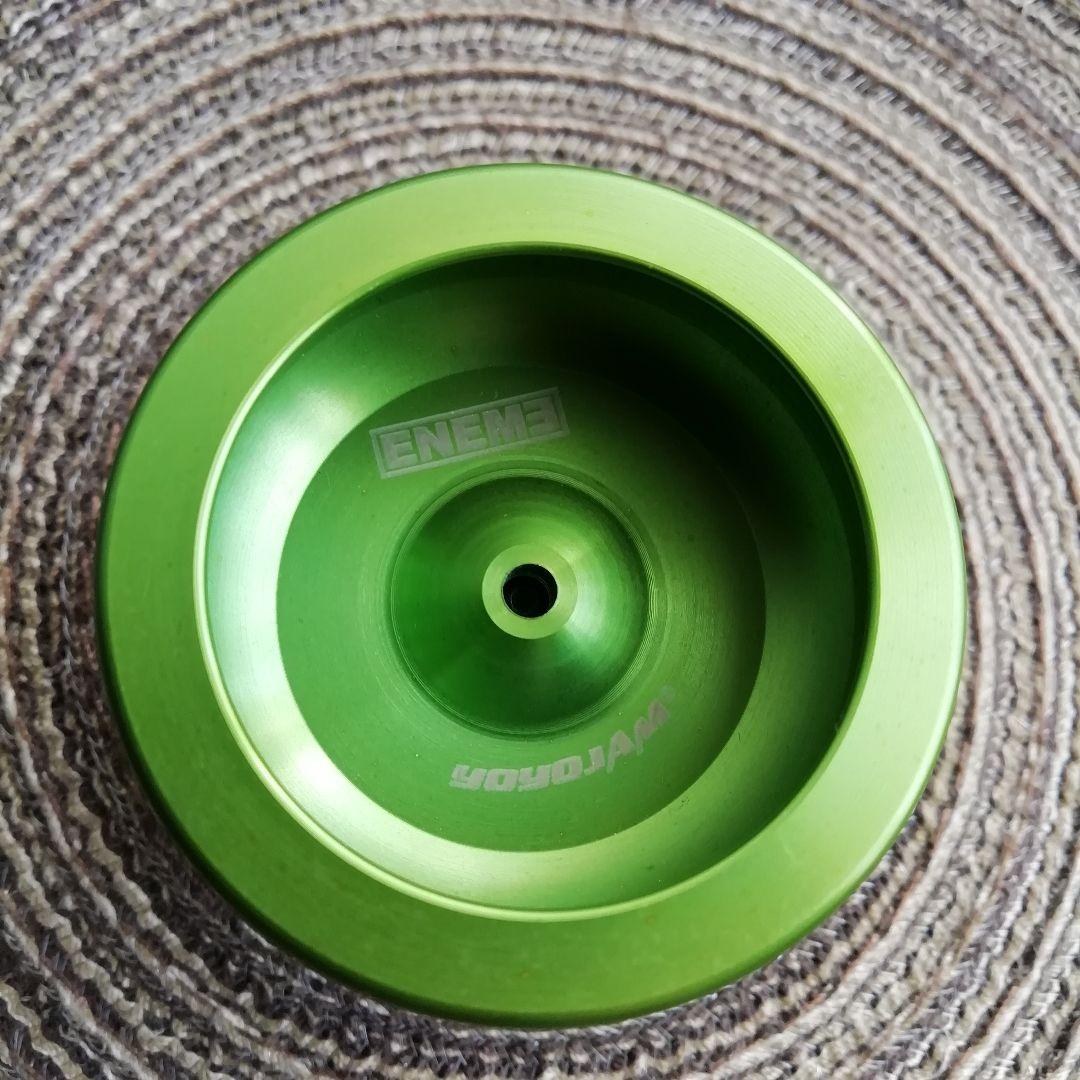 ヨーヨージャム　エネミー　中古　グリーン　yoyojam