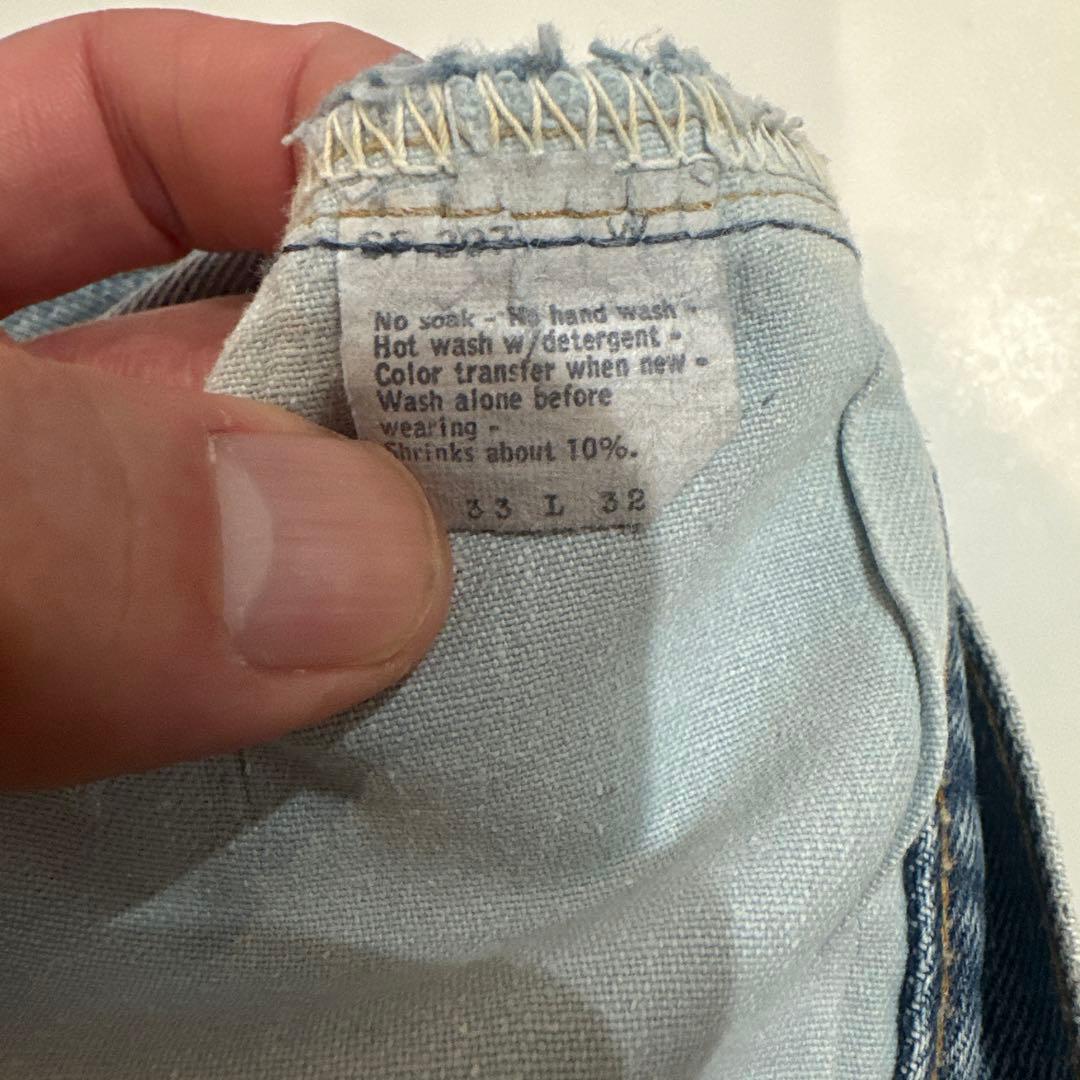 80s W33 Levi's リーバイス501 赤耳 オリジナル ヴィンテージ