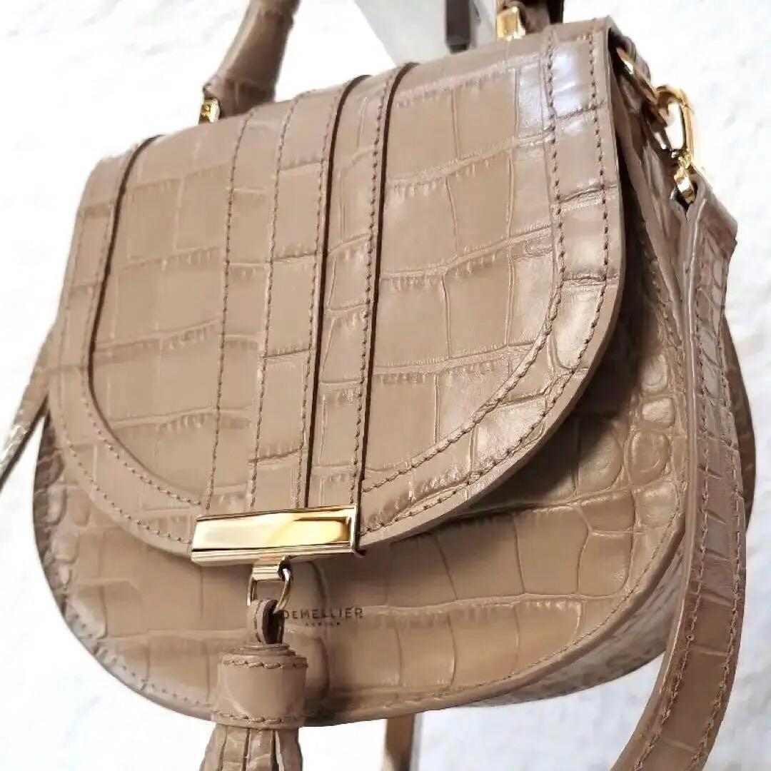 C*C様 美品✨保存袋付き✨DEMELLIER ミニヴェニス　ショルダーバッグ