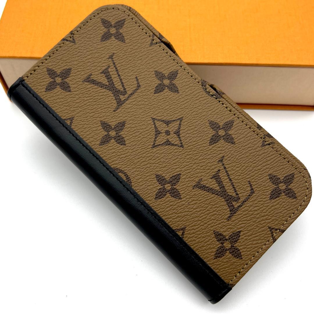 【未使用級】ルイヴィトン モノグラム リバース iPhone 15 PRO