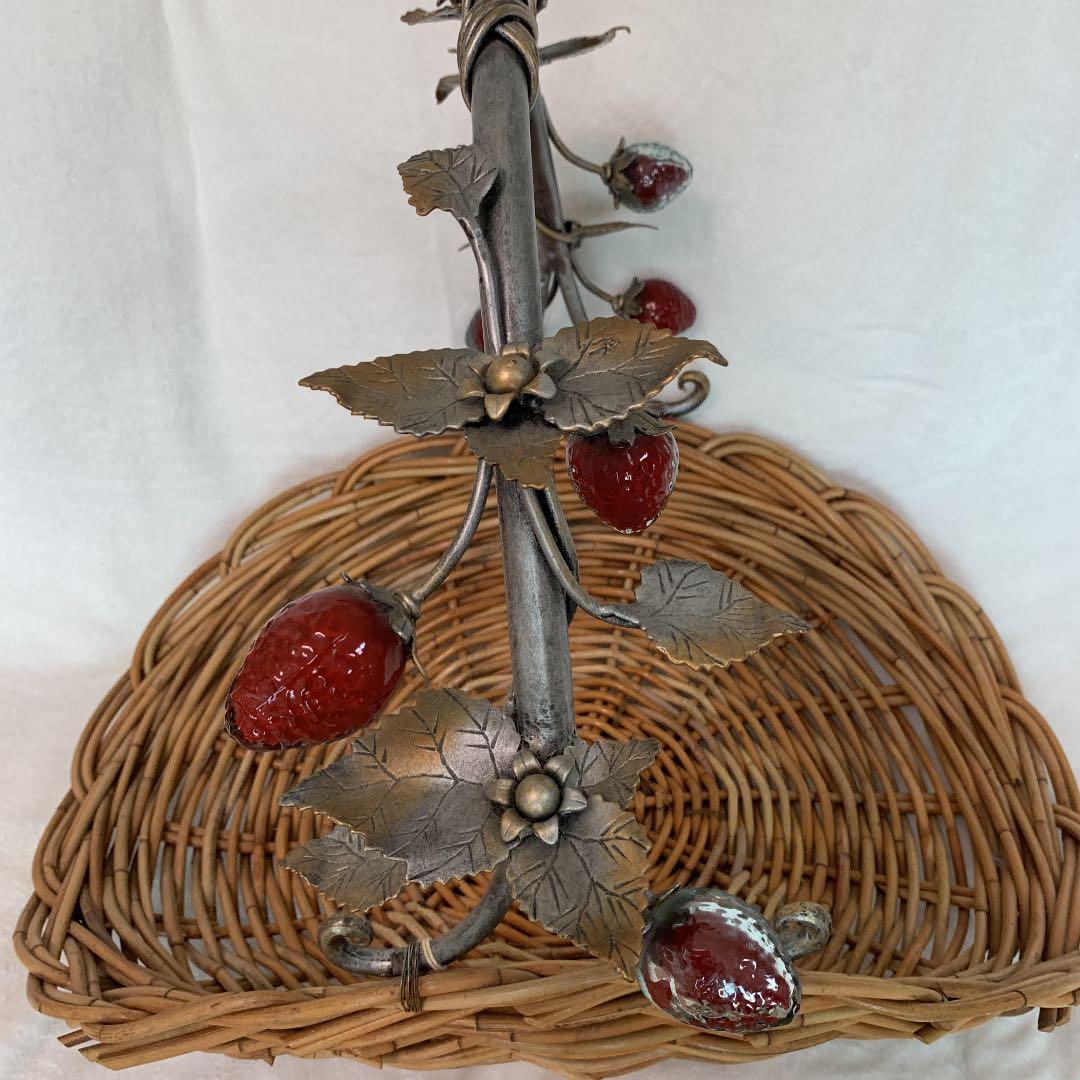 籠、カゴ、かご、バスケット、輸入品、什器、希少、インテリア、大きめ