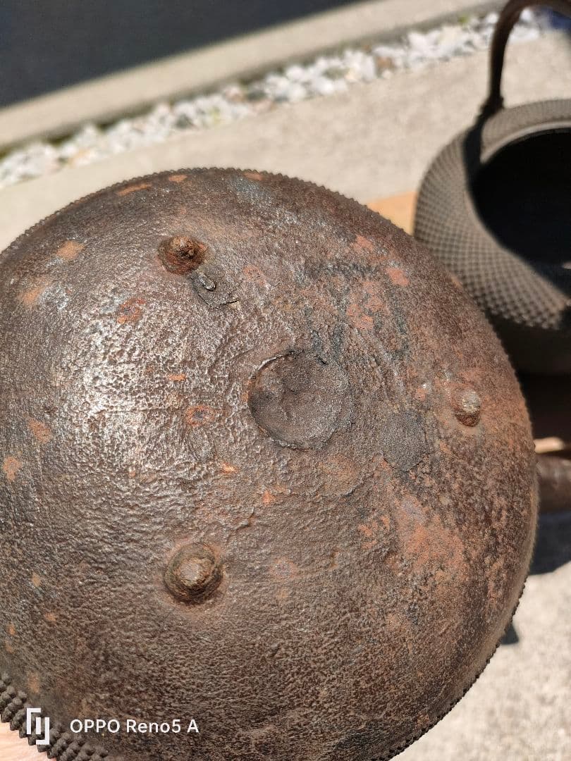 蔵出☆天保時代　 骨董品　鋳鉄　茶　一点から　天保時代　花器　アート　レトロ