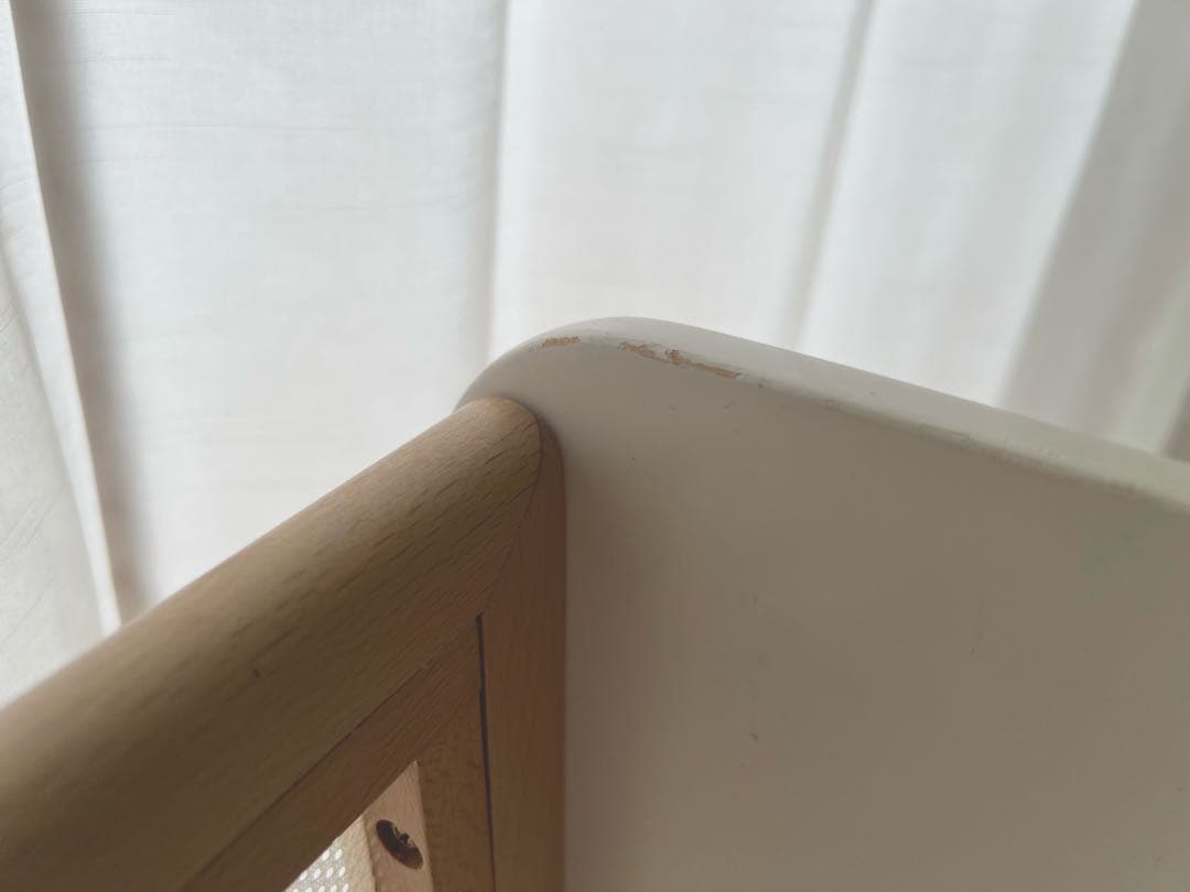 【美品】リリワゴン2 ベビーベッド 白