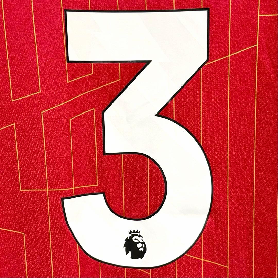 【新品/タグ付き】24/25 リヴァプールFC ♯3 遠藤航【Mサイズ】ホーム