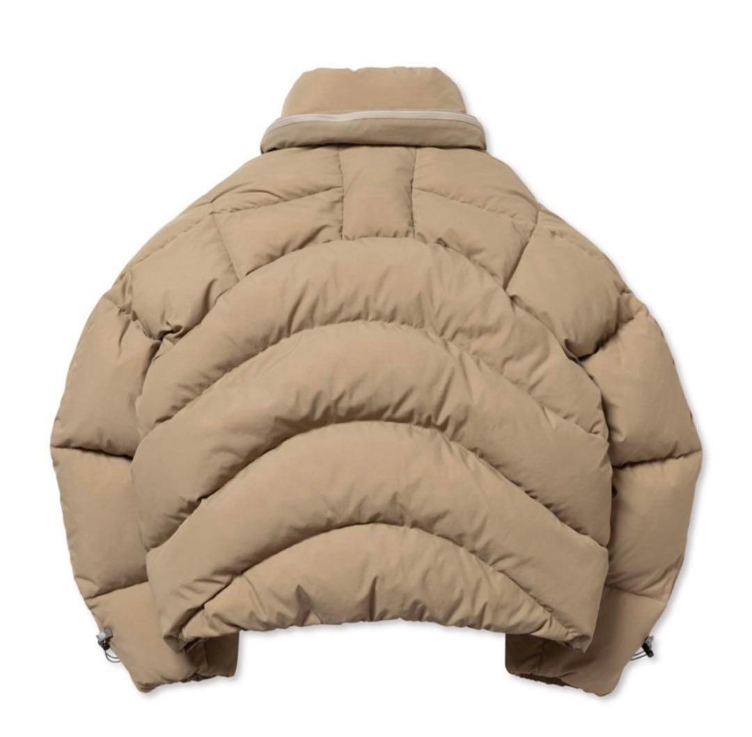 ROTOL curvy down jacket サンドベージュ サイズ3