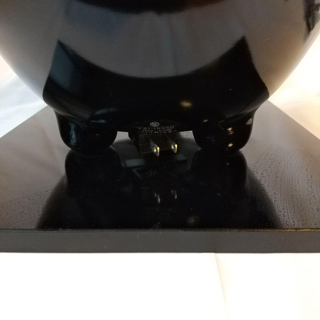 茶道具 風炉型電熱器 F406 真塗（紅鉢型）B 野々田株式会社