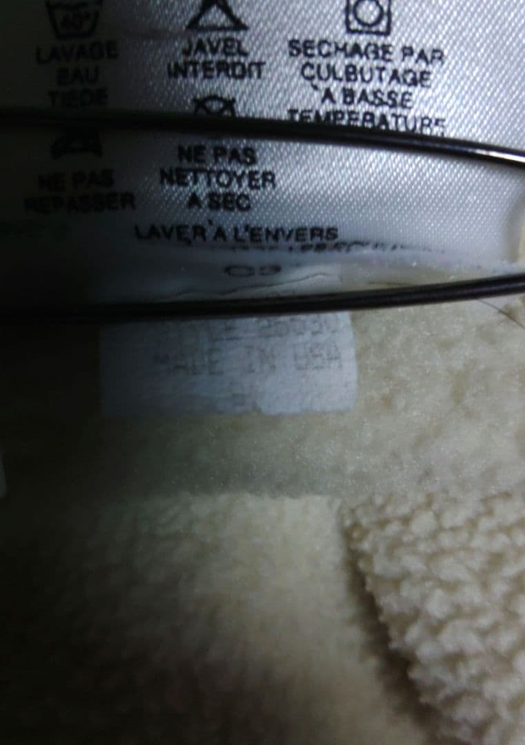 渋*男様 90sUSA製 Patagonia スナップT シンチラ L クリーム