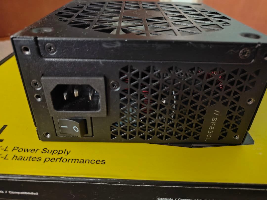 CORSAIR SF850L SFX-L電源ユニット 動作品