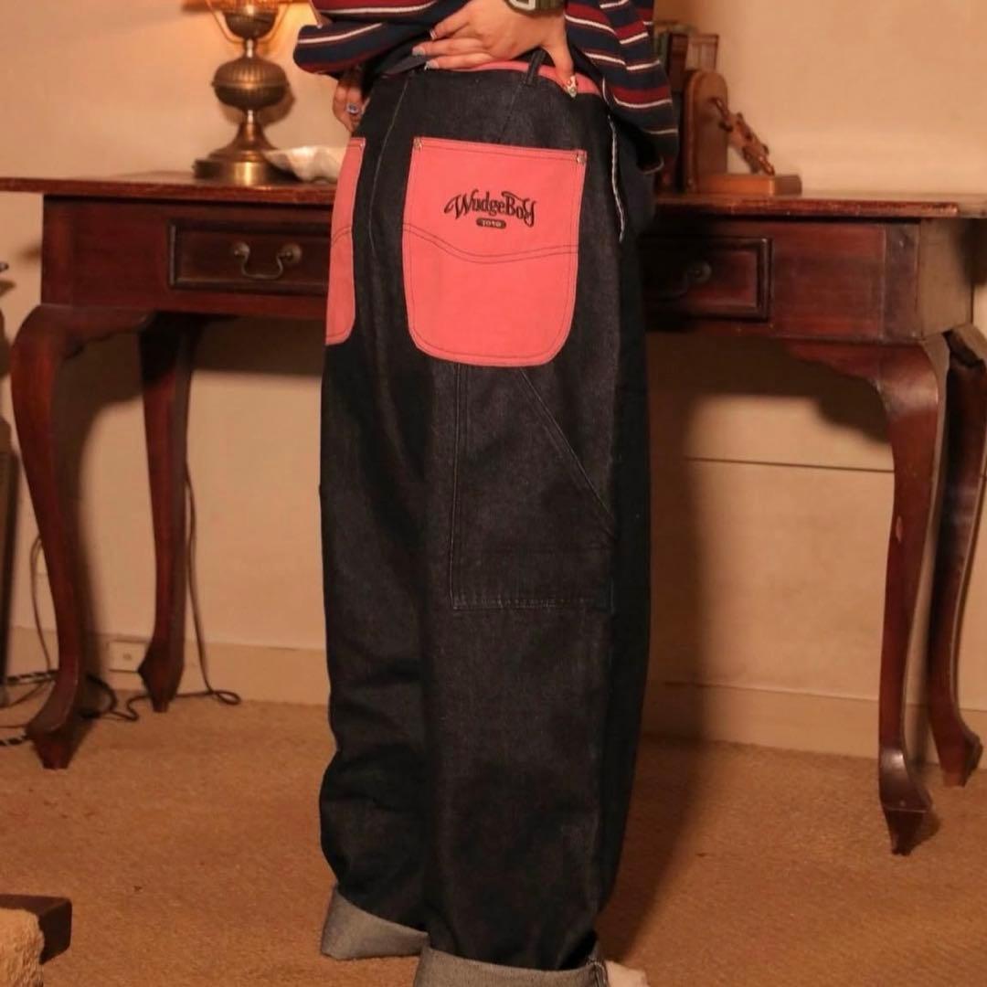 moaさん専用 まとめ買い(チェックポロシャツ＆ストレートデニムパンツ)