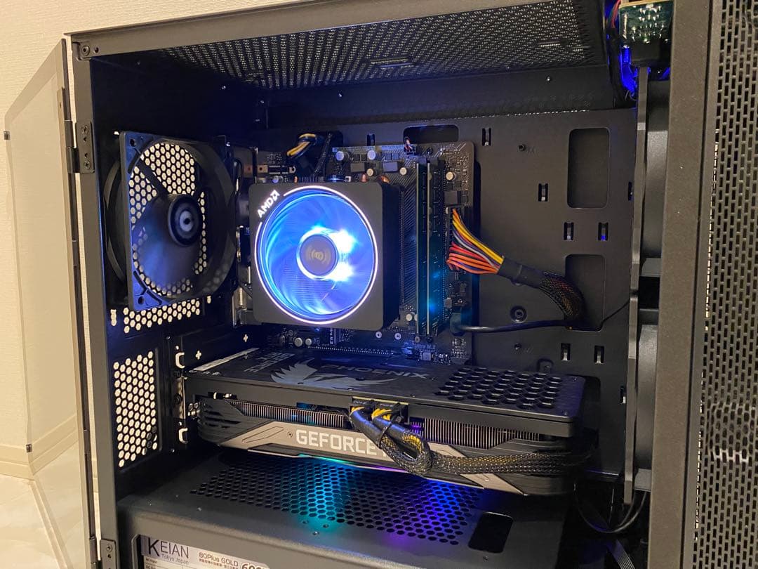 ゲーミング PC 3700X 3070 16GB 1TB モンハンワイルズ