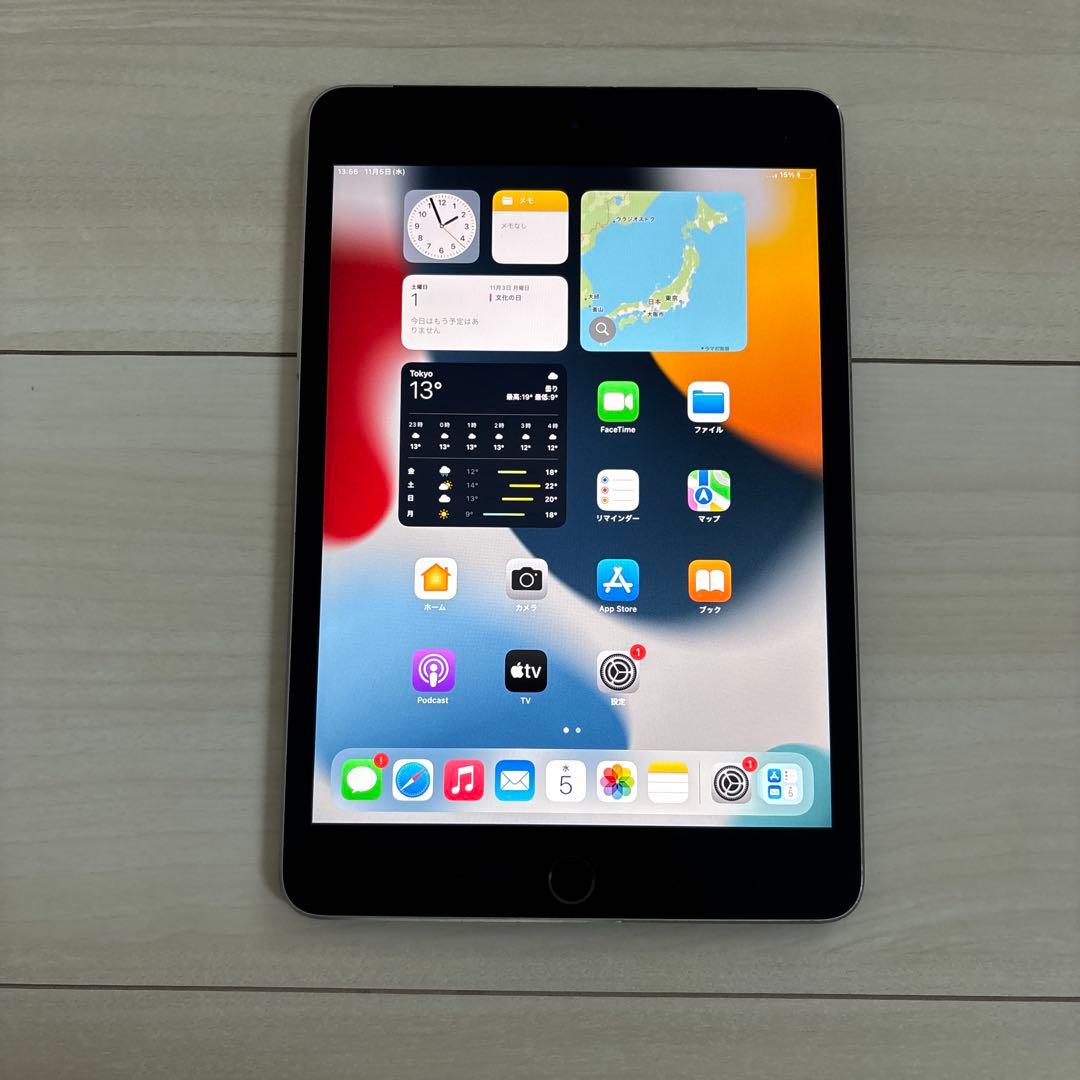 iPad本体 ipad mini4 128GB Wi-Fi + Cellular