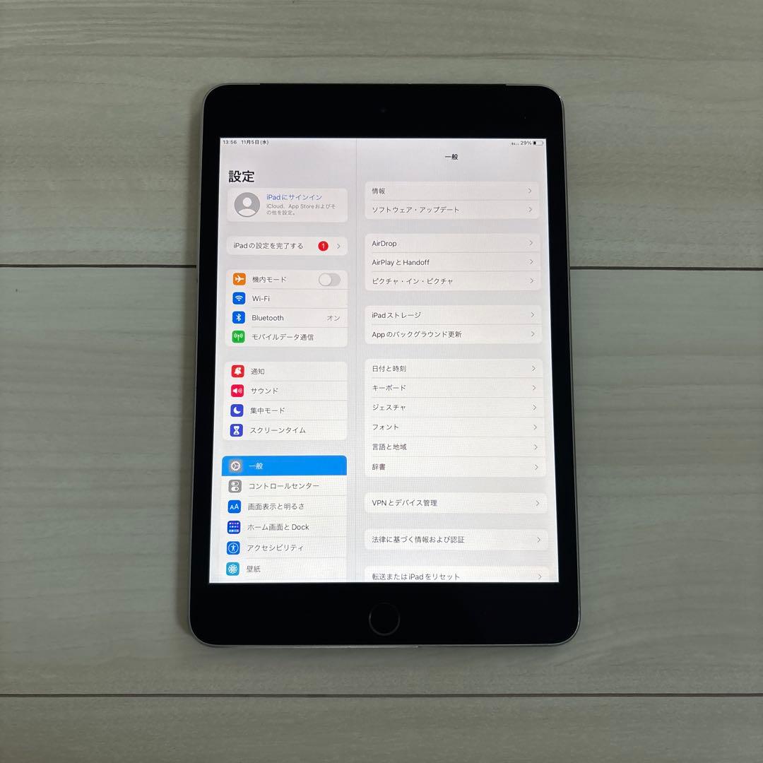 iPad本体 ipad mini4 128GB Wi-Fi + Cellular