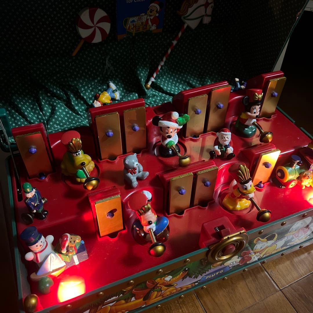 アンティーク　ディズニー　オルゴール　クリスマスソング　 ミッキー
