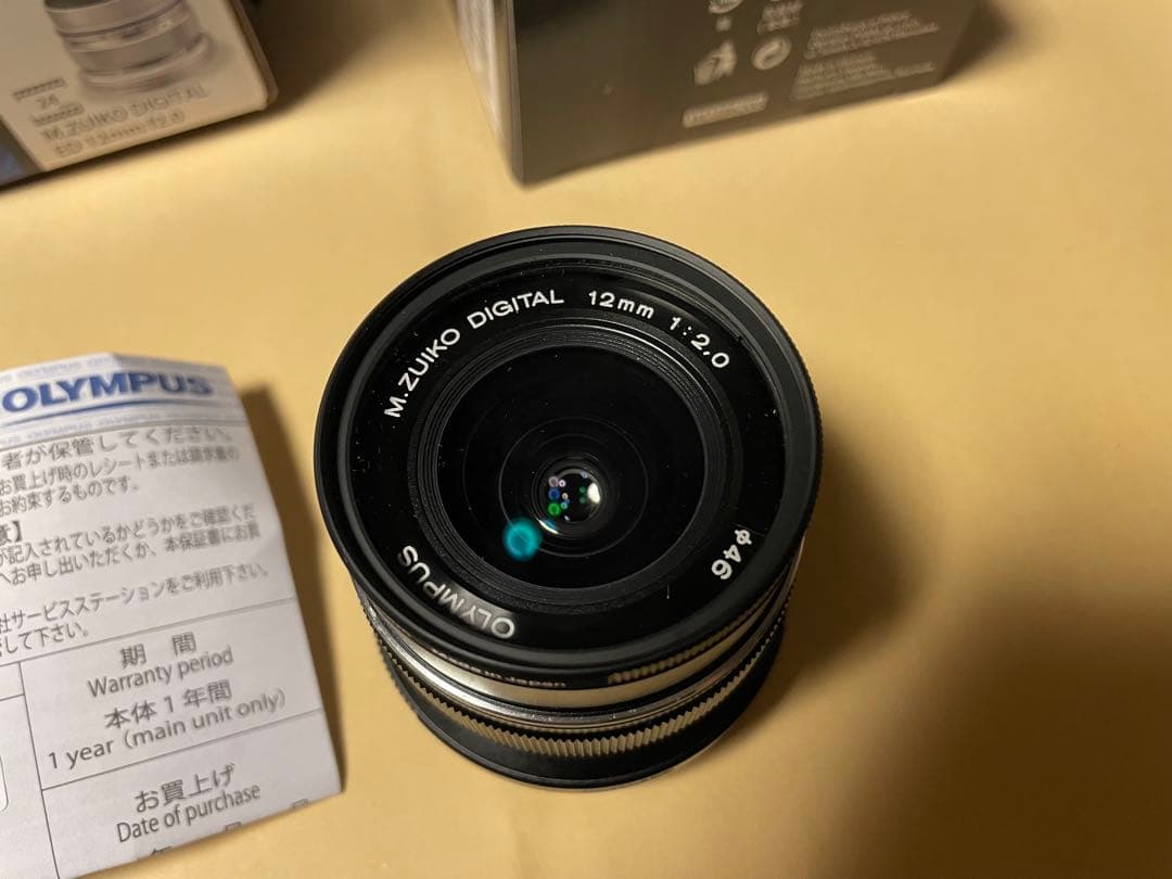 美品 OLYMPUS M.ZUIKO DIGITAL ED 12mm f2.0