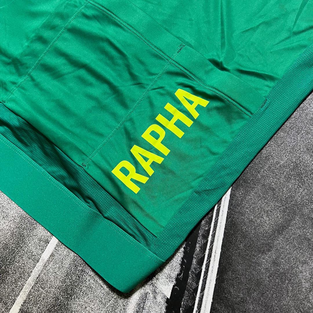 新品 Rapha メンズ プロチーム トレーニング ジャージ Sサイズ グリーン