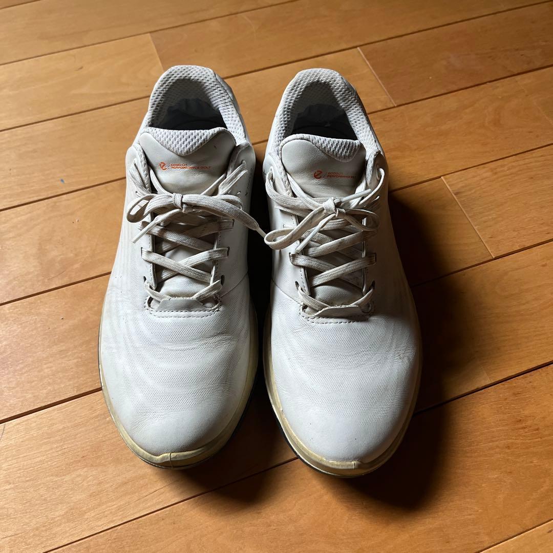 ECCO ゴルフシューズ ホワイト　40