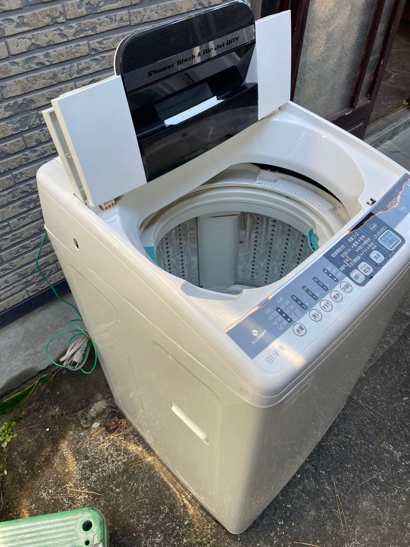 宮城県　日立　洗濯機　6キロ