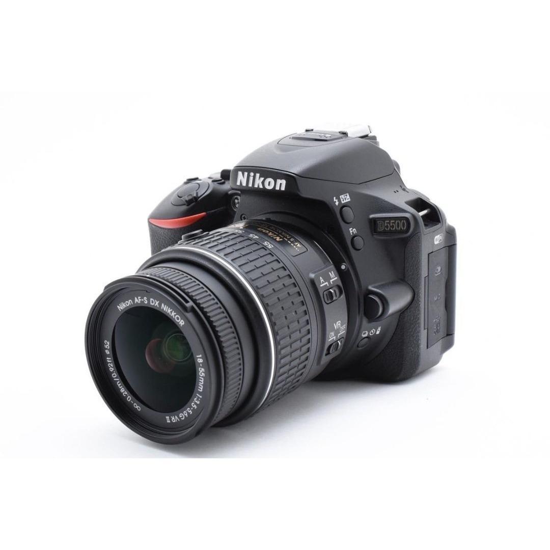 元箱付き❤️魅力的な高画質と操作性❤️Nikon D5500❤️Wi-Fi対応