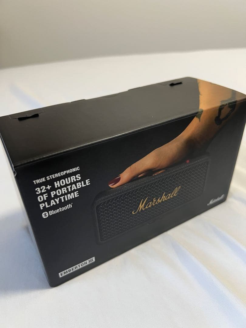 【新品・未使用】国内正規 Marshall Emberton III Black