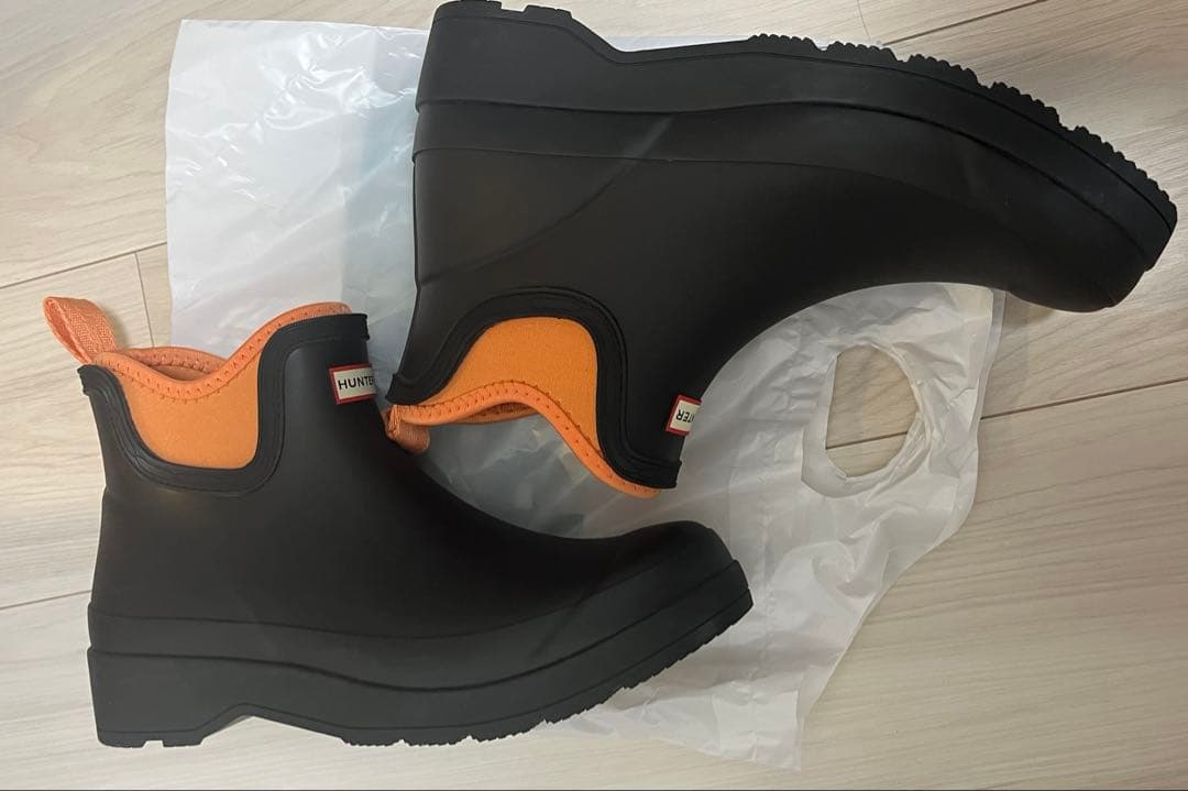 【美品】ハンターレインブーツ ショートWFS3020RMA