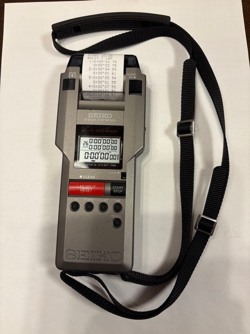 プリンター付ストップウォッチSEIKONo.S149