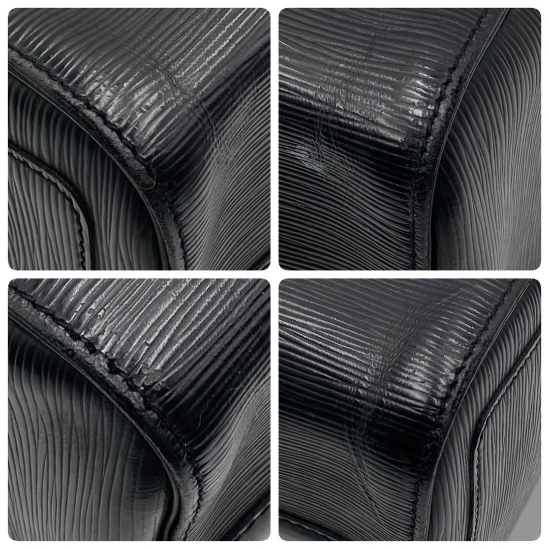 美品 ルイヴィトン スピーディ 30 エピ ノワール バッグ ボストン メンズ