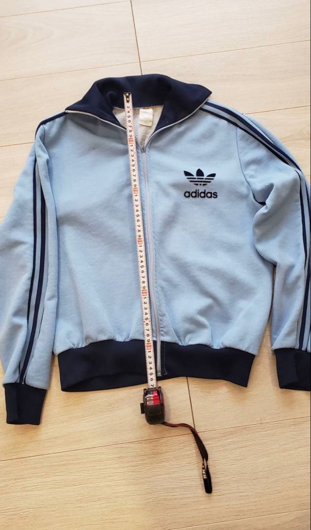 adidas ジャージジャケット1970年代　ビンテージジャージ　フランス製