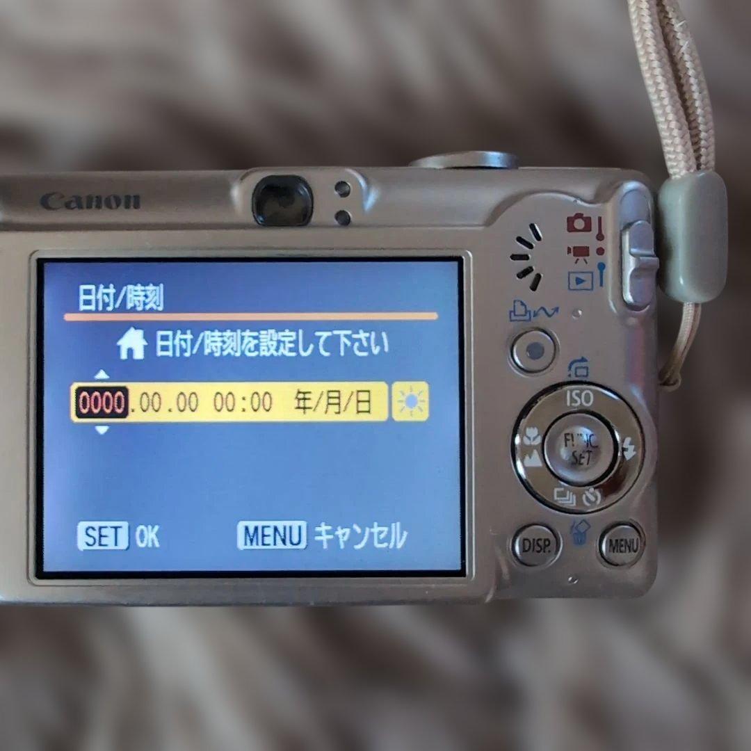 デジカメ　CANON IXY70 バッテリー、取説、充電器、SDカード