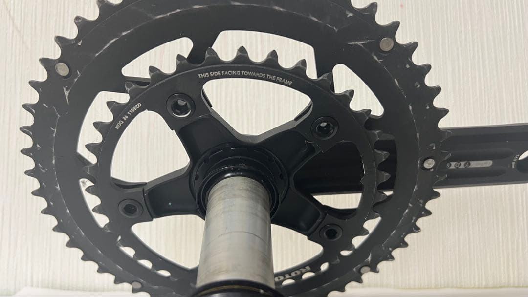 ロードバイク　クランク　160mm ローター　 ROTOR 3D+