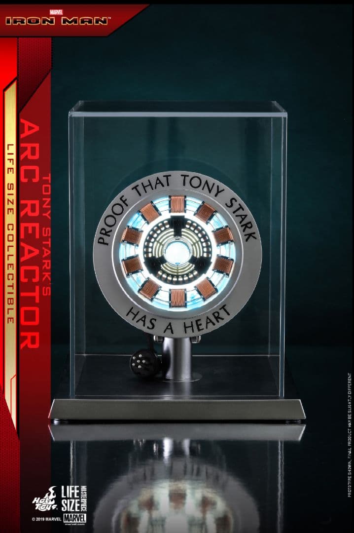 ホットトイズ　アイアンマン　アークリアクター　新品未使用
