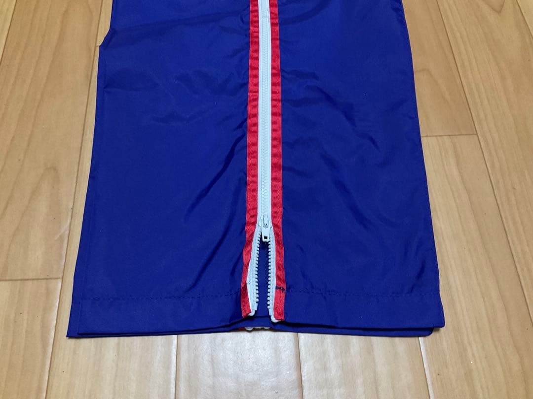 【レトロ】チャンピオンChampion ストライプナイロン上下セットL