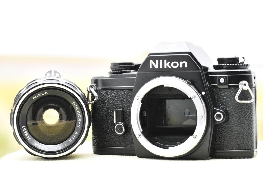 【美品整備済】 ニコン Nikon EM + 35mm F2.8 (Ai改)