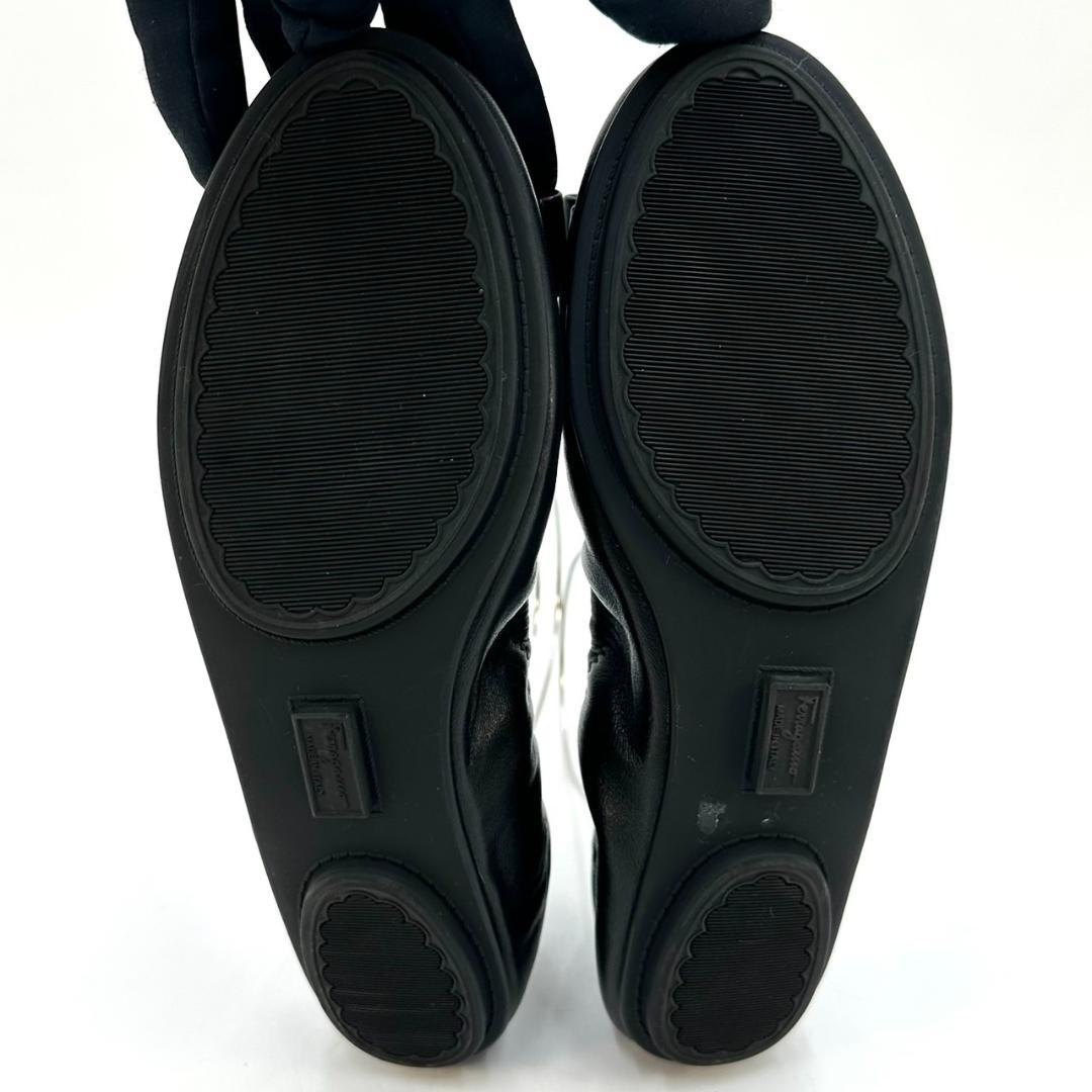 サルヴァトーレフェラガモ ヴァラリボン VARA LIZINKA バレエシューズ