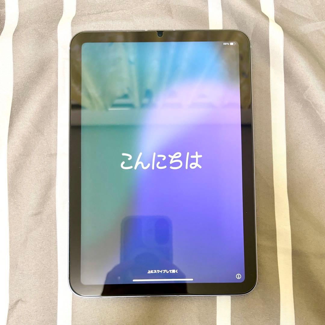 【箱・カバー有】iPad mini 6 パープル 256GB セルラー モデル