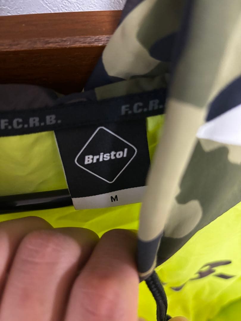 F.C.R.B. ナイロンジャケット M 蛍光イエローピンクセット