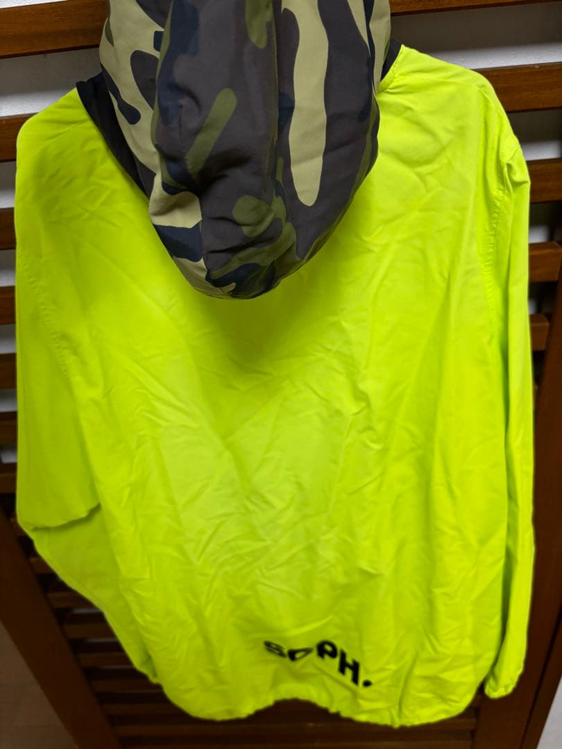 F.C.R.B. ナイロンジャケット M 蛍光イエローピンクセット