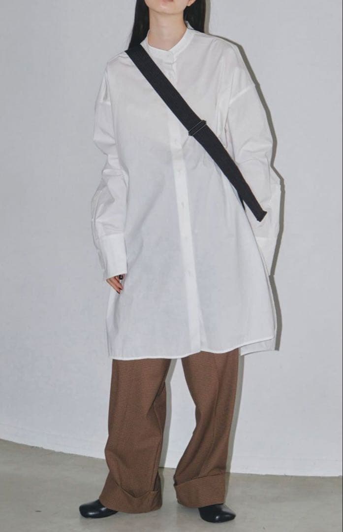 新品⭐︎TODAYFUL☆トゥデイフル⭐︎ スタンドカラーオーバーシャツ