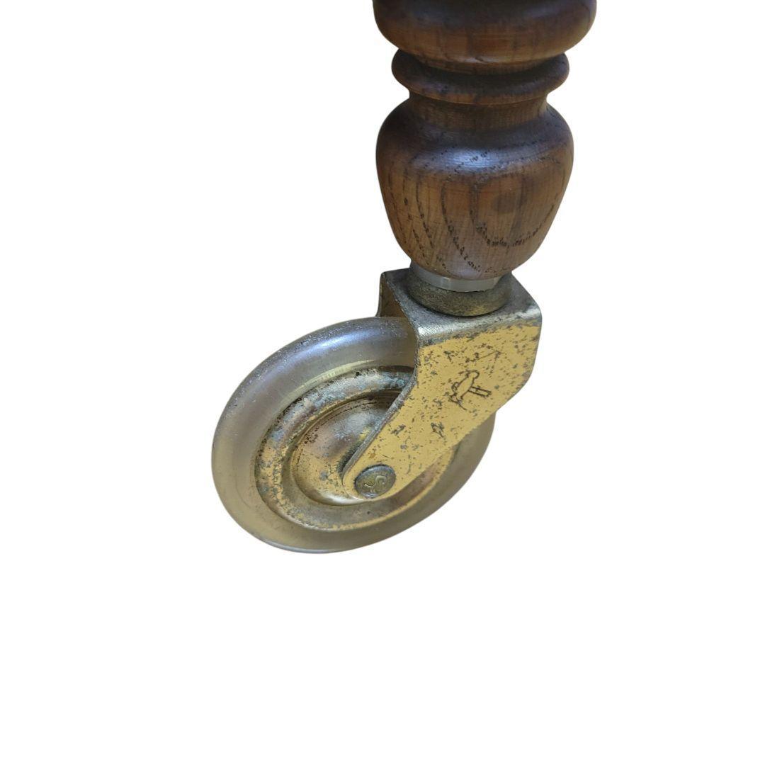 【美品】karimoku　カリモク　キッチンワゴン　ティーワゴン　昭和レトロ