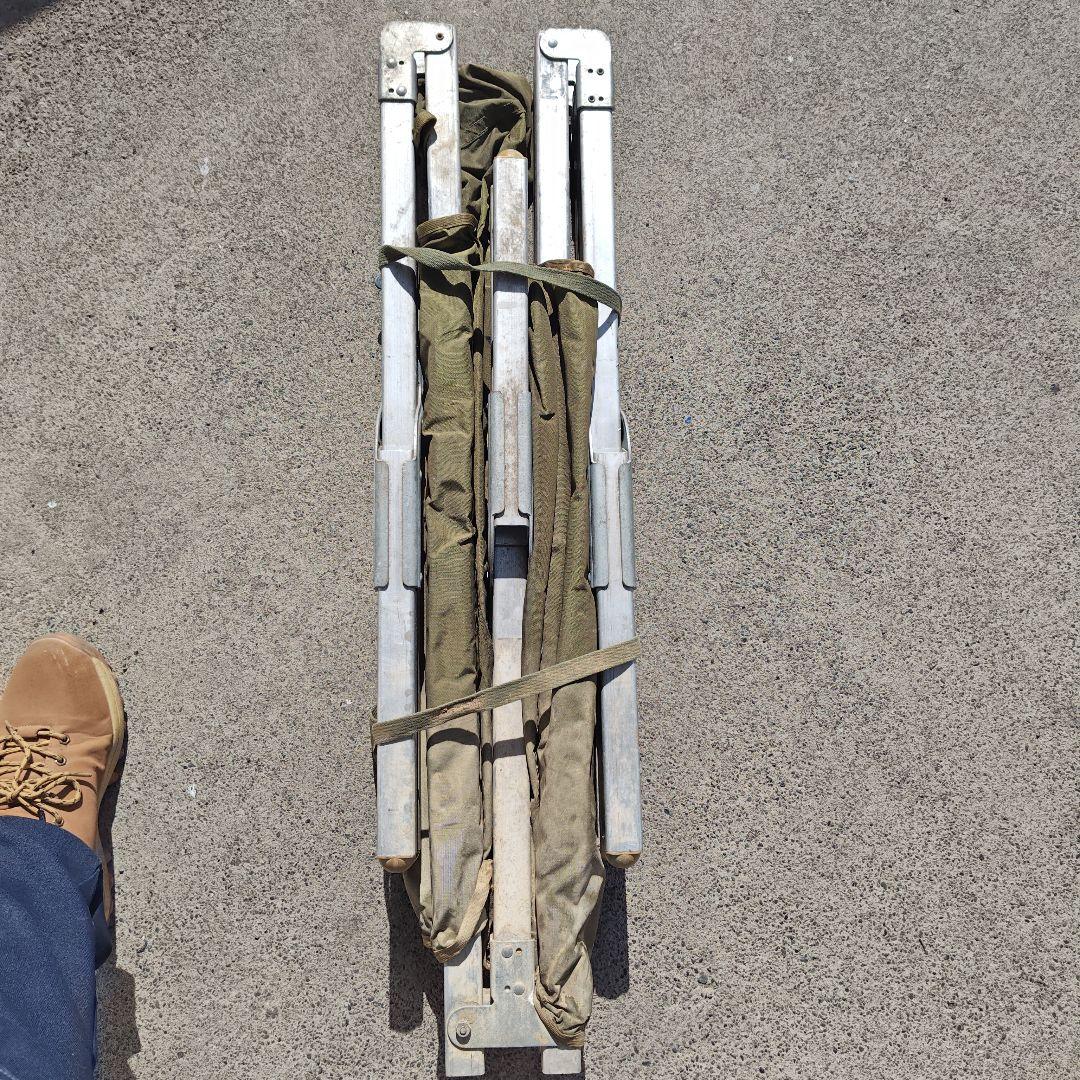 米軍　フォールディングコット（野戦ベッド）折りたたみ式